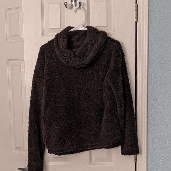 Sweater - Warm & Cozy Funnel Neck Sweater - Picture 1 of 3